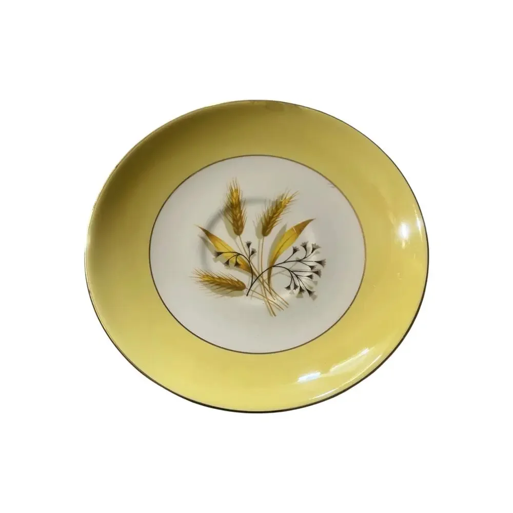 Vintage Century Service Autumn Gold Wheat Dinnerware Set Of 26 Pieces